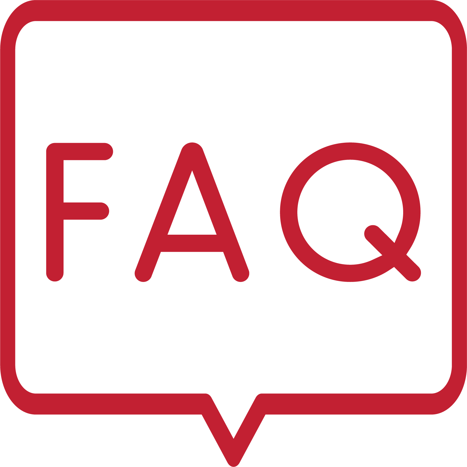 Focus FAQ Icon